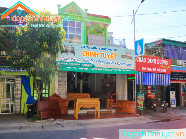 Cửa hàng đồ gỗ tại Thái Bình